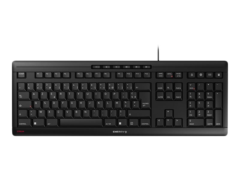 Clavier filaire Cherry Stream 3.0 Noir