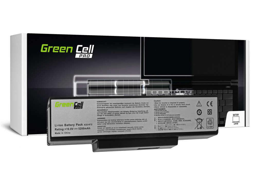 Batterie Greencell 5200mAh pour portable Asus A32-K72
