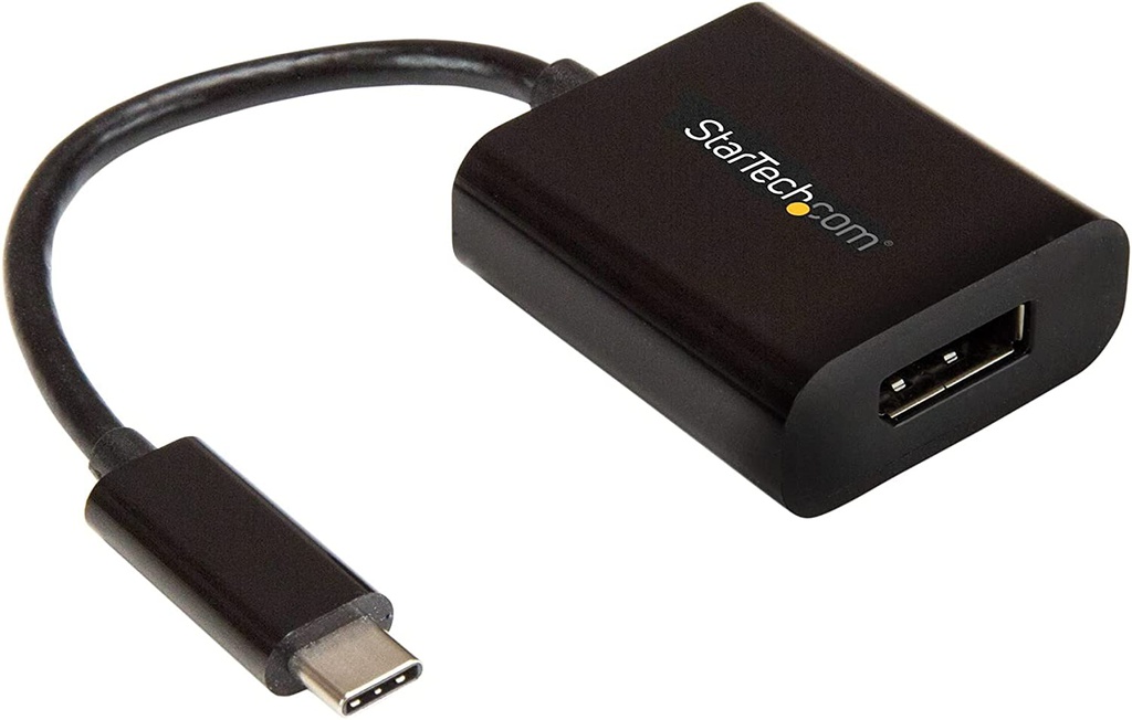 Adaptateur USB Type C vers DP 1.4 Startech 8K/60Hz F Noir 0,30M , compatible Thu
