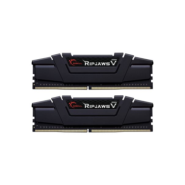 32Go(2x16Go) DDR4 3600Mhz CL18 G.Skill Ripjaws V Noires F4-3600C18D-32GVK