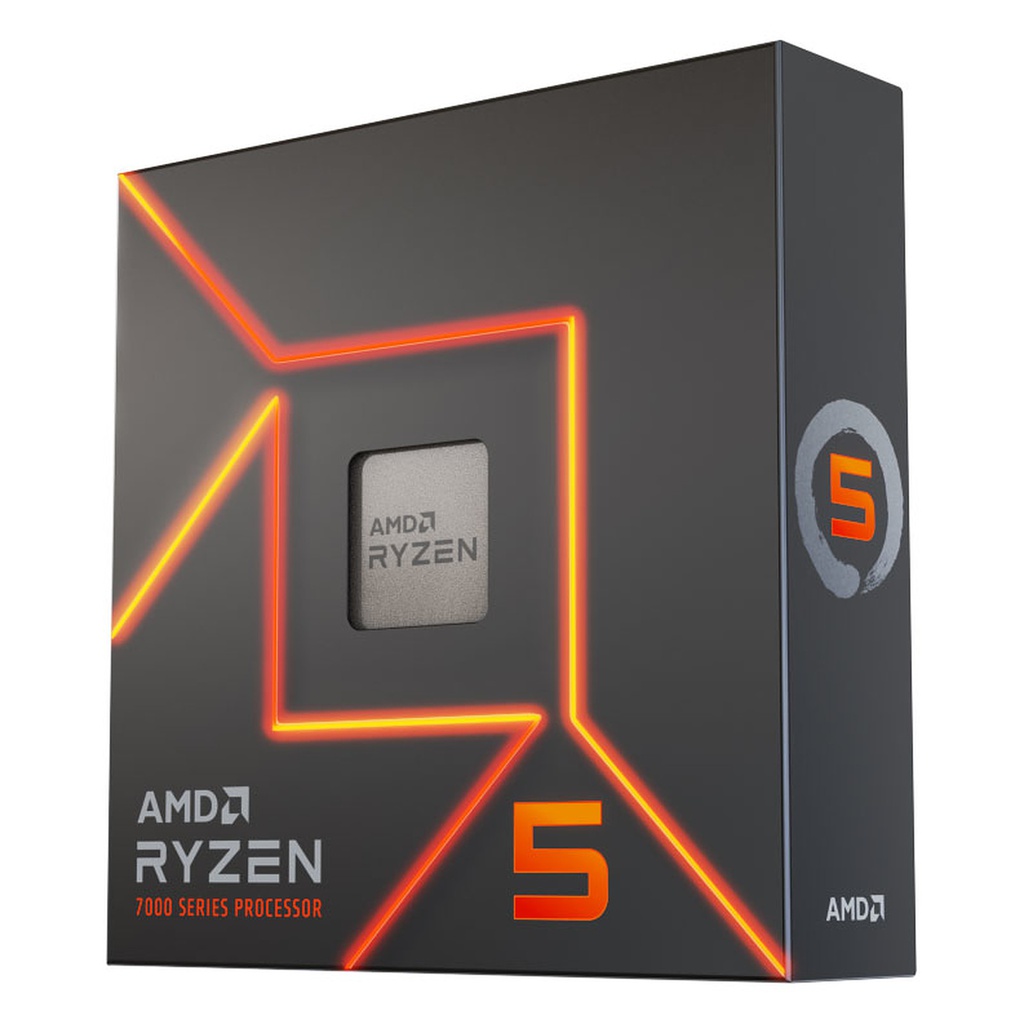 AMD AM5 Ryzen 5 7600X 4.7Ghz/5.3GHz 6C/12T