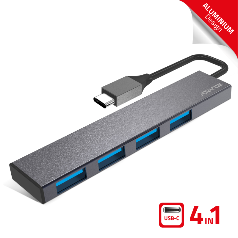 Hub USB Type C 4 Ports USB 3.0 Advance Xpand Smart