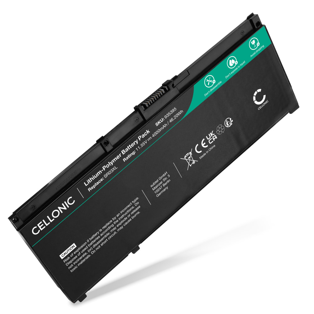 Batterie Cellonic 4400mAh pour portable 922752-421 / 922976-855 / FM08 / HSTNN-LB8A / HSTNN-LB8B / TPN-Q195