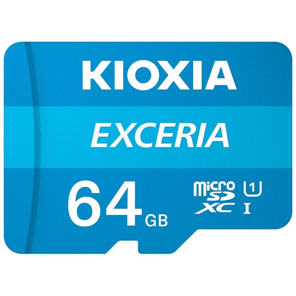 Memoire Micro SDXC 64Go Class 10/UHS-I Kioxia Exceria