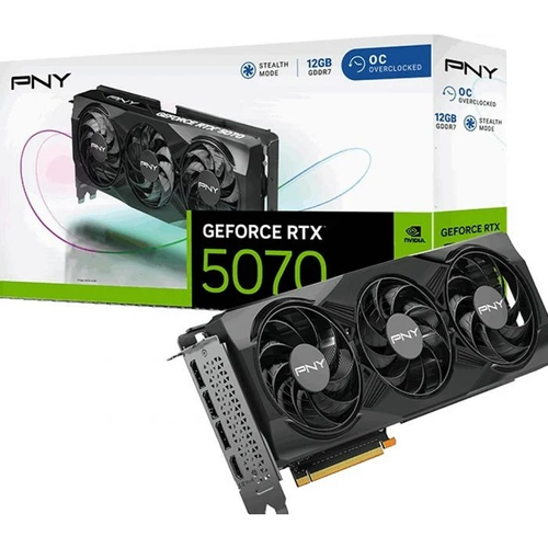 Nvidia RTX 5070 PNY Triple Fan OC 12Gb GDDR7