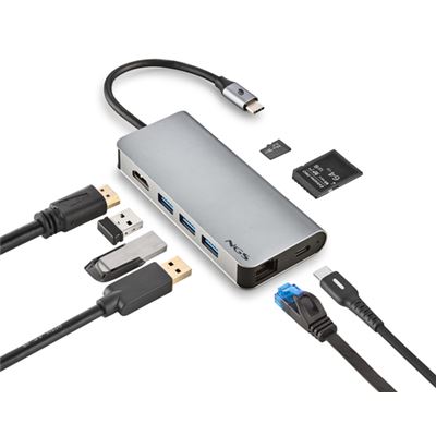 Station d'accueil NGS WONDERDOCK8 USB Type C