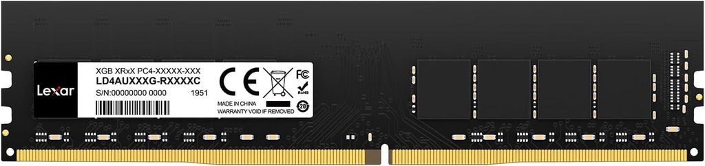 Dimm 8Go DDR4 3200Mhz CL22 Lexar LD4AU008G-B3200ASST