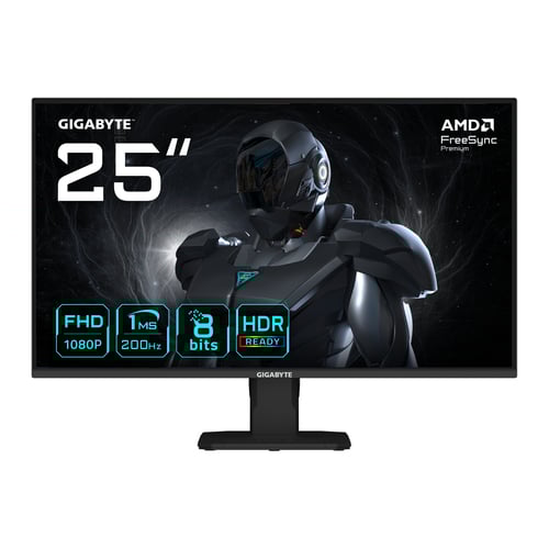 Moniteur 24.5" Gigabyte GS25F2 200Hz FHD 1Ms F-IPS