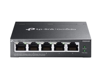 Switch 5 Ports Gigabit Manageable TP-Link ES205GP dont 4 ports POE