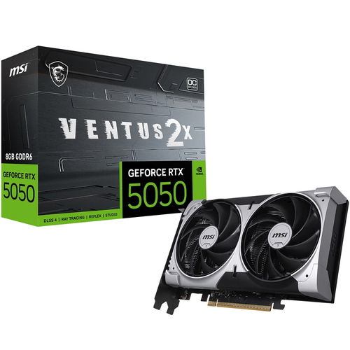 Nvidia RTX 5050 MSI Ventus 2X OC 8Gb GDDR6