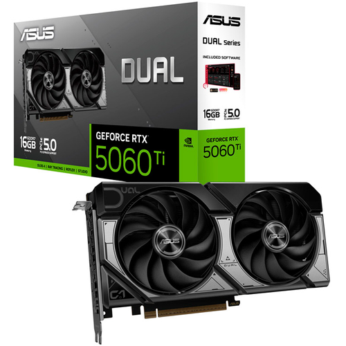 Nvidia RTX 5060Ti Asus Dual OC Edition 16Gb GDDR7