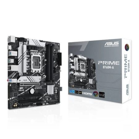 Carte mère Micro-ATX Asus Prime B760M-A WIFI DDR5 (Socket 1700)