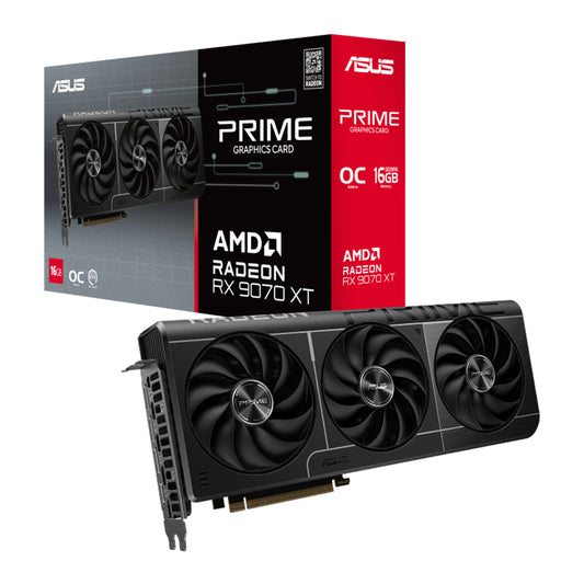 AMD Radeon RX9070 XT Asus Prime OC 16Gb GDDR6