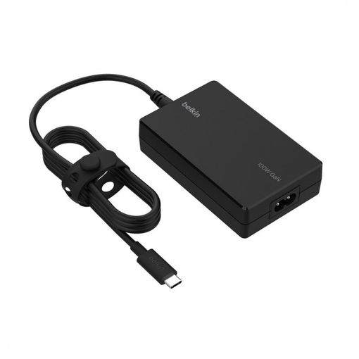 Chargeur secteur USB Type C + 1 câble USB-C > USB-C 2.5M 100W PD Belkin