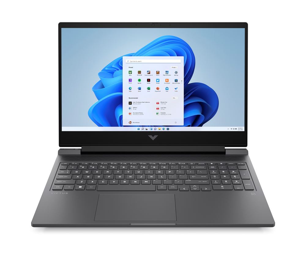 HP 15.6" Victus 15-fb AMD Ryzen AI 5 340/16Go/SSD 512Go/RTX5060 8Gb/FHD 144Hz/Windows 11 Professionnel