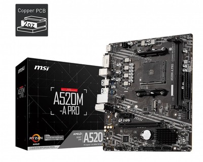 Carte mère Micro-ATX Asrock A520M-HVS DDR4 (Socket AM4)