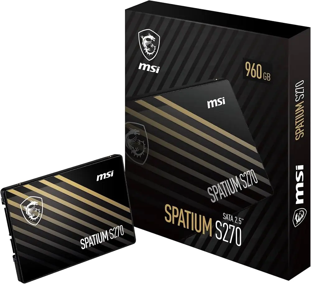 SSD 960Go SATA III 2.5" MSI S270