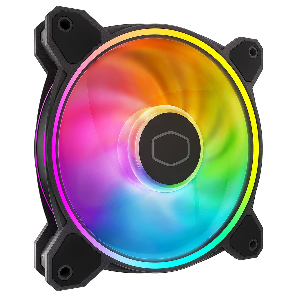 Ventilateur 120mm Cooler Master Masterfan MF120 Lite RGB Noir