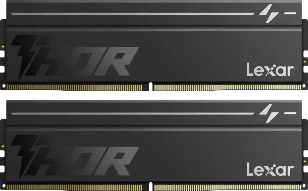 16Go (2x8Go) DDR5 6000Mhz CL38 Lexar Thor Noires 2nd Gen LD5U08G60C380V-RGD