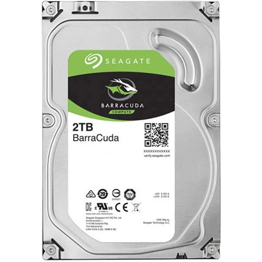 [ST2000DM008] 2To SATA III 3.5" 64Mo 7200T Seagate Barracuda