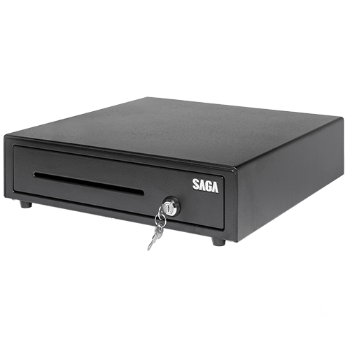 [SGDK-410] Tiroir caisse à ouverture horizontale Saga SGDK-410 Noir 410x410x100