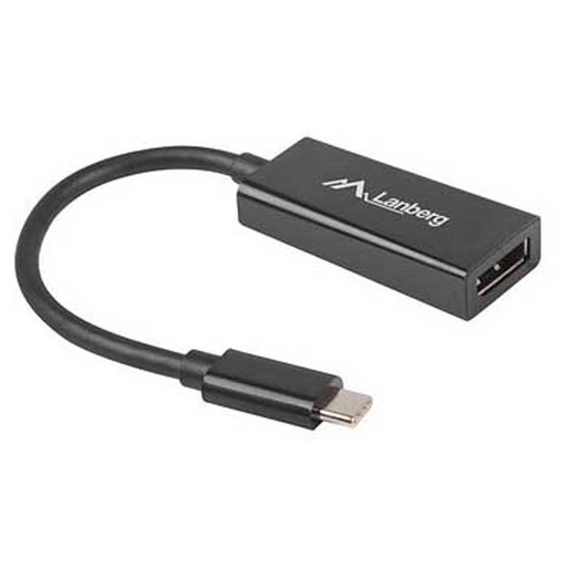 [ADA034] Adaptateur USB Type C vers DP F Noir 0,15M
