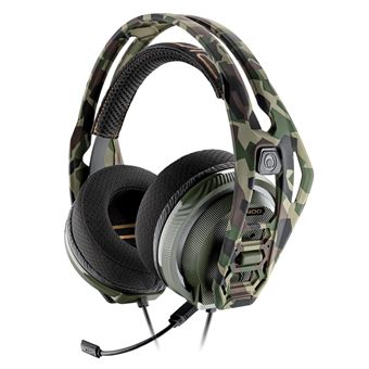 [1-21060859] Casque avec micro Plantronic RIG 400HA (Camouflage)