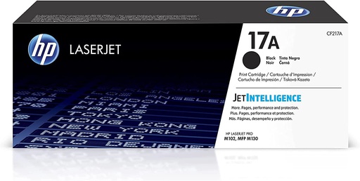 [CF217A] Toner HP 17A Noir 1600 pages (CF217A)