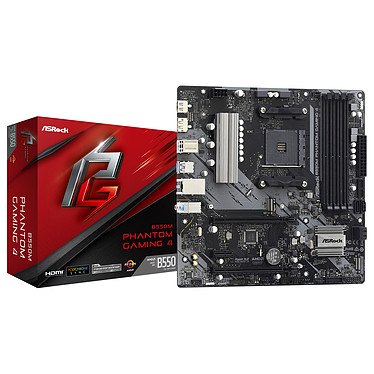 [90-MXBE90-A0UAYZ] Carte mère Micro-ATX Asrock B550M Phantom Gaming 4 DDR4