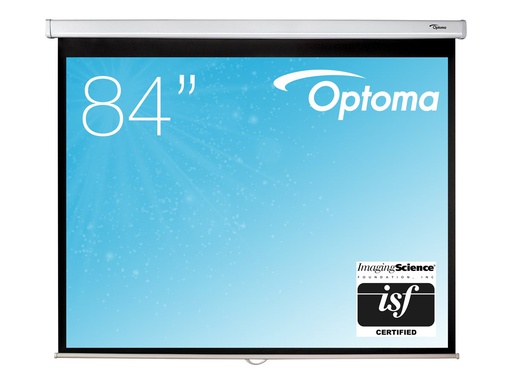 [DS-3084PWC] Ecran de projection manuel 84" Optoma DS-3084PWC Format 4/3