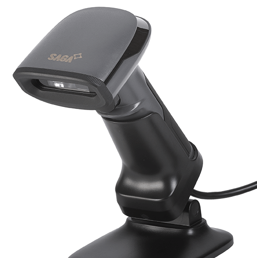 [SGBS360] Douchette Laser filaire Saga 1D/2D SGBS-360 Noir USB