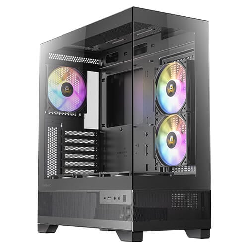 [0-761345-10143-1] Boitier Antec CX500M ARGB Noir M-ATX