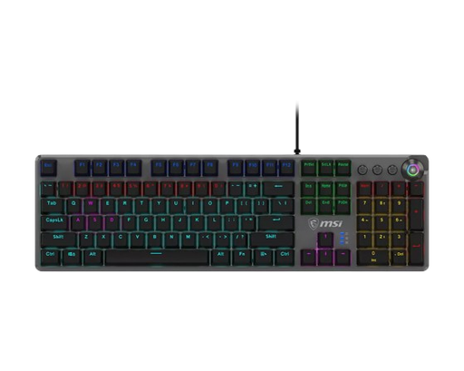 [OS1-8ZA8015-000] Clavier filaire mécanique MSI GK310 RGB Noir