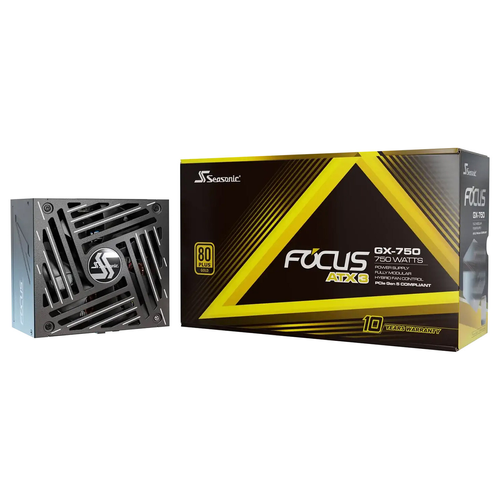 [FOCUS-GX-750-V4] Alimentation 750W Modulaire Seasonic Focus GX-750 ATX 3.0 V4 80+ Gold