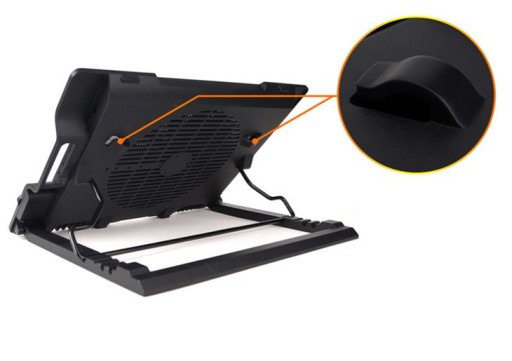 [ZM-NS2000] Support de refroidissement pour pc portable Zalman NS2000 Noir (17" Max)