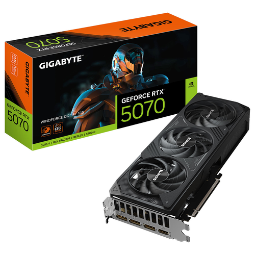 [GV-N5070WF3OC-12GD] Nvidia RTX 5070 Gigabyte Windforce OC SFF -12G 12Gb GDDR7