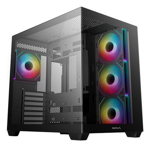 [R-CG530-BKADA4-G-1] Boitier Deepcool CG530 4F Noir RGB ATX