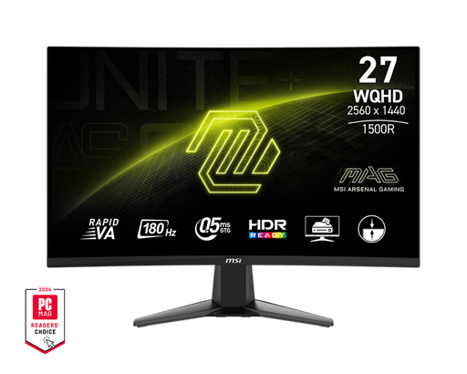 [9S6-3CE41H-009] Moniteur 27" MSI MAG 274QF QHD Rapid IPS 180Hz 0.5Ms