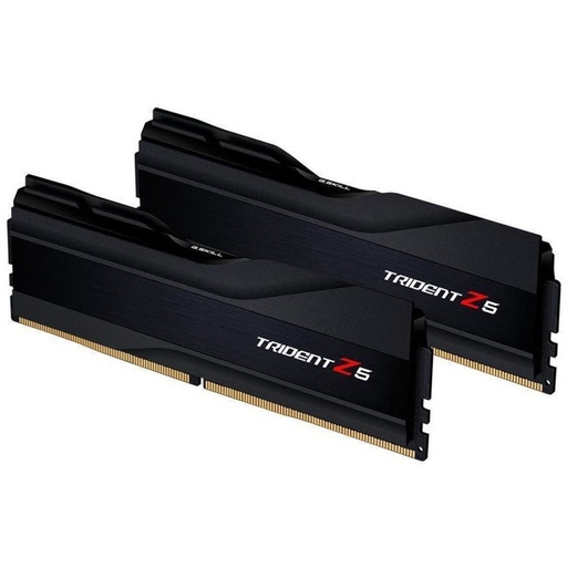 [F5-6000J3636F16GX2-TZ5K] 32Go (2x16Go) DDR5 6000Mhz CL36 G.Skill Trident Z5 Noir F5-6000J3636F16GX2-TZ5K EXPO/XMP