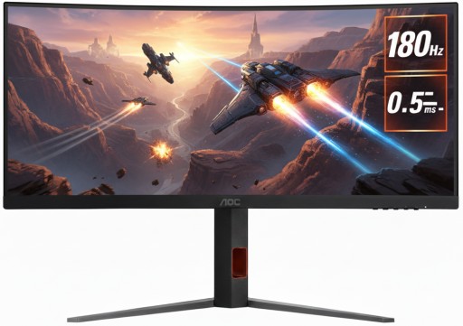 [CU34G4] Moniteur 34" Incurvé AOC CU34G4 WQHD 180Hz 1Ms