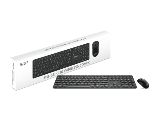 [S11-43FR212-Y92] Clavier + Souris sans fil MSI Forge K210W