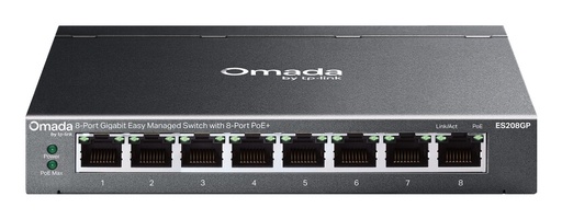 [ES208GP] Switch 8 Ports Manageable Tp-Link ES208GP Omada Gigabit POE+