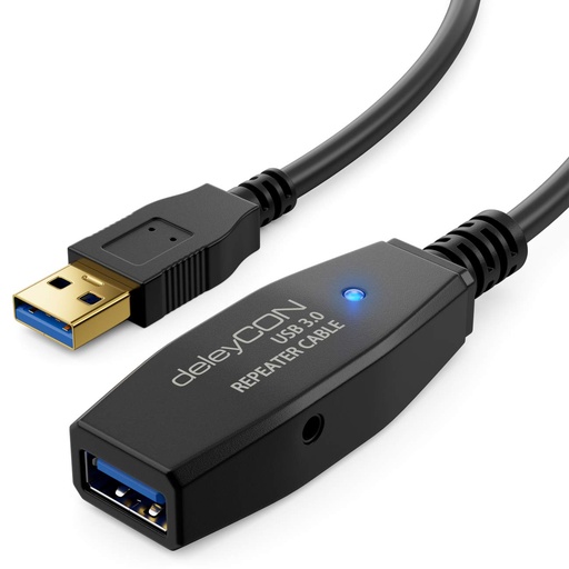 [MK4830] Rallonge Câble USB A/A 15M 3.0 actif M/M