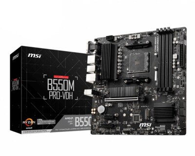 [911-7C95-017] Carte mère Micro-ATX MSI B550M PRO-VDH DDR4 (Socket AM4)