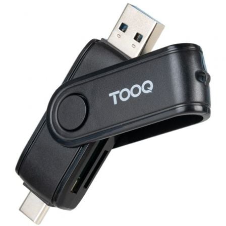 [TQR-3003B] Lecteur de carte externe SDXC/Micro-SD Tooq USB 3.2 / USB C (copie)