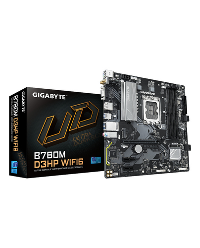 [B760M D3HP WIFI6] Carte mère Micro-ATX Gigabyte B760M D3HP Wifi6 DDR5 (Socket 1700)