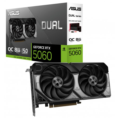 [90YV0N12-M0NA00] Nvidia RTX 5060 Asus Dual OC Edition 8Gb GDDR7