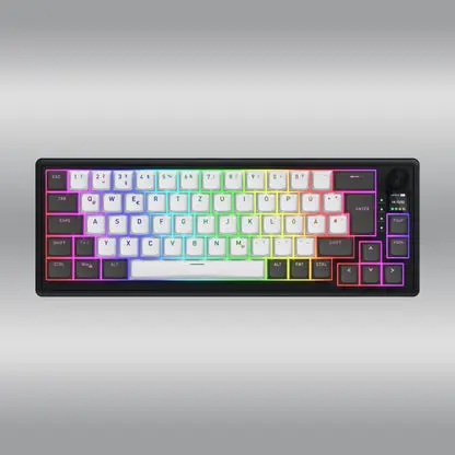 [HTK4160EU] Clavier sans fil mécanique ( Hator Aurum Linear) Hator Skyfall 65 Pro TKL ARGB (Noir)